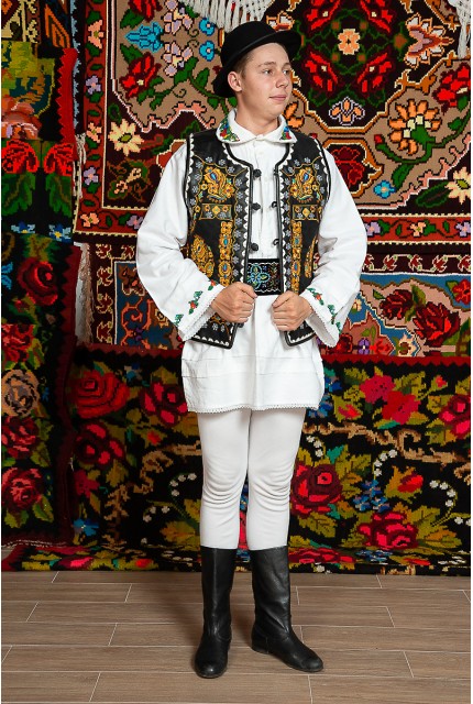 Costum popular barbat  Vasile cu pieptar