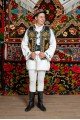 Costum popular barbat Vasile cu clop