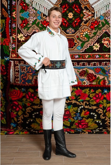 Costum popular barbat Somes cu margele - Ilva 2