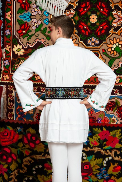 Costum popular barbat Somes cu margele - Ilva 2