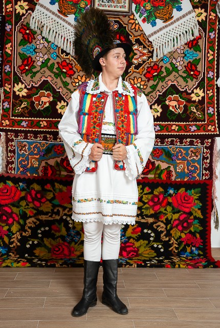 Costum popular barbat Somes