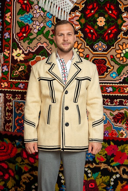 Suman de lana barbat - Gaboi