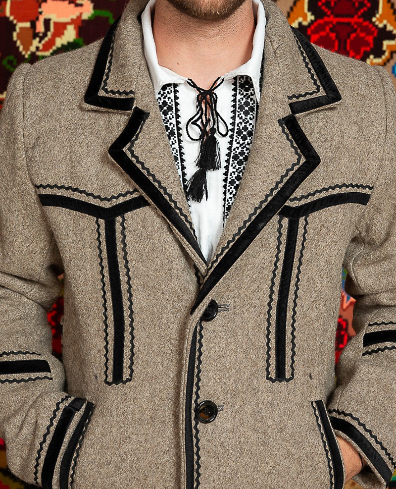 Suman de lana barbat - Gaboi