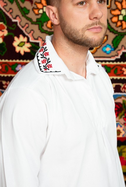 Camasa populara barbat Dobrogea