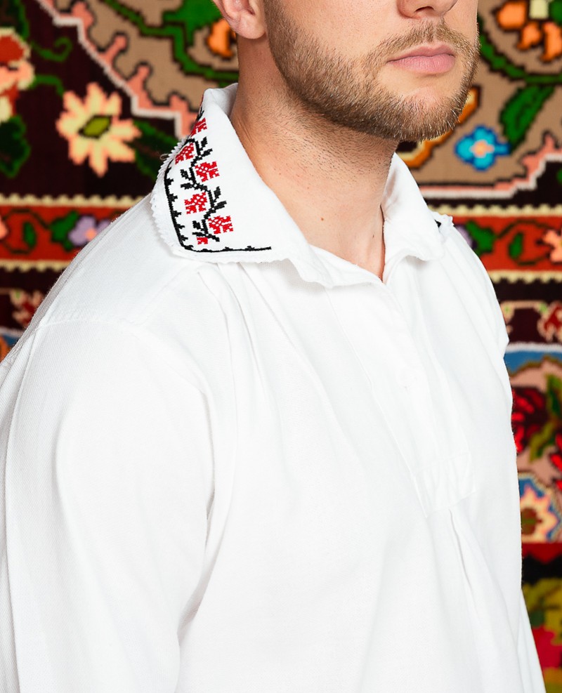 Camasa populara barbat Dobrogea