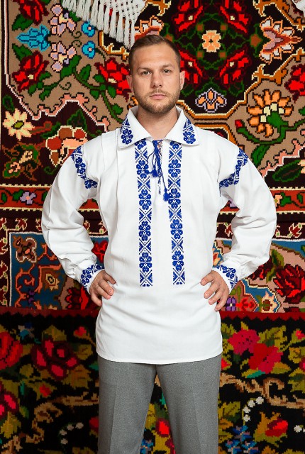 Camasa populara barbat Muresana