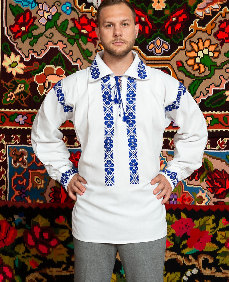 Camasa populara barbat Muresana