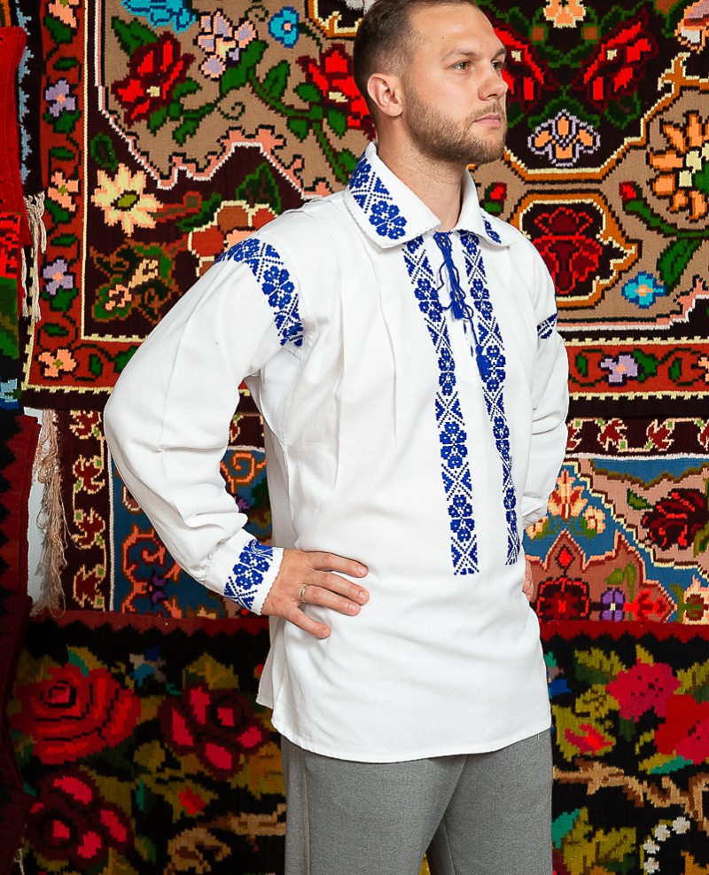 Camasa populara barbat Muresana