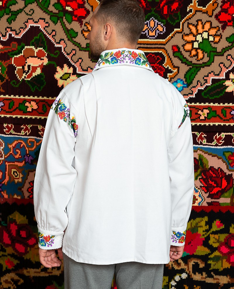 Camasa populara barbat cu margele - Alex