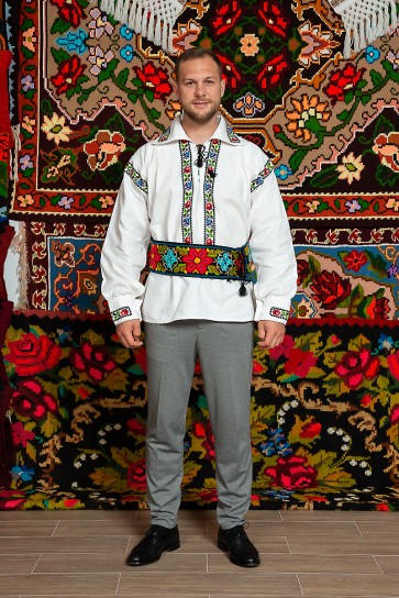 Camasa populara barbat Somes cu brau