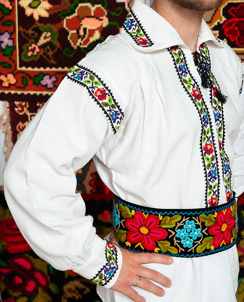 Camasa populara barbat Somes cu brau