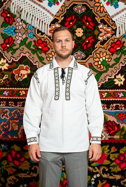 Camasa populara barbat Somes Calin