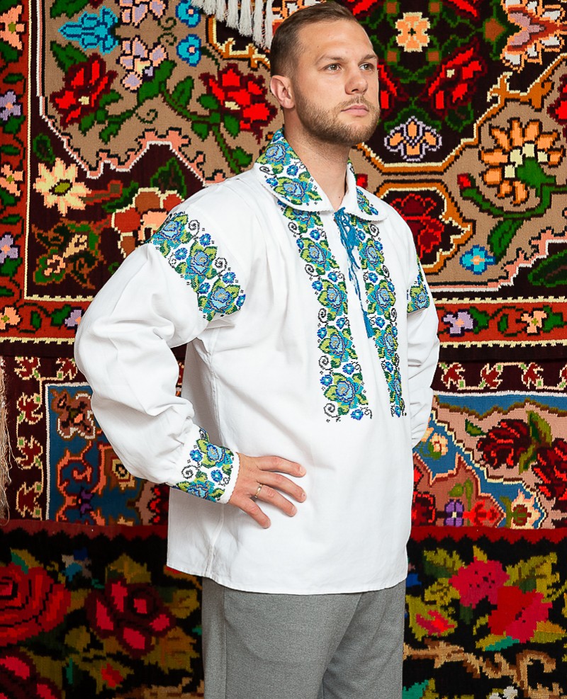 Camasa barbat Somes cu margele Gabriel