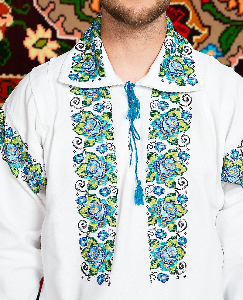 Camasa barbat Somes cu margele Gabriel