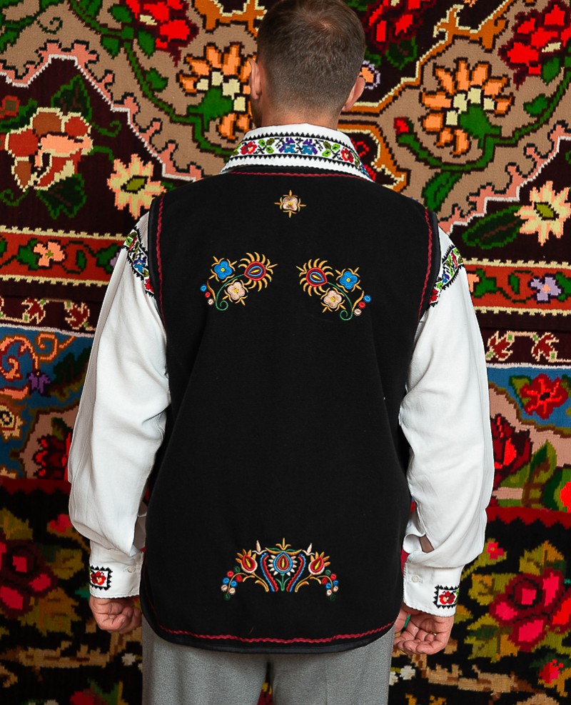 Camasa barbat Somes cu vesta Dobrogea de Nord