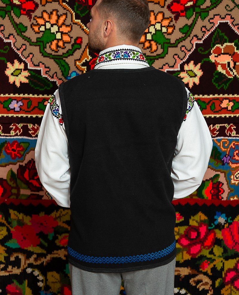 Camasa populara barbat Somes cu vesta Mihai