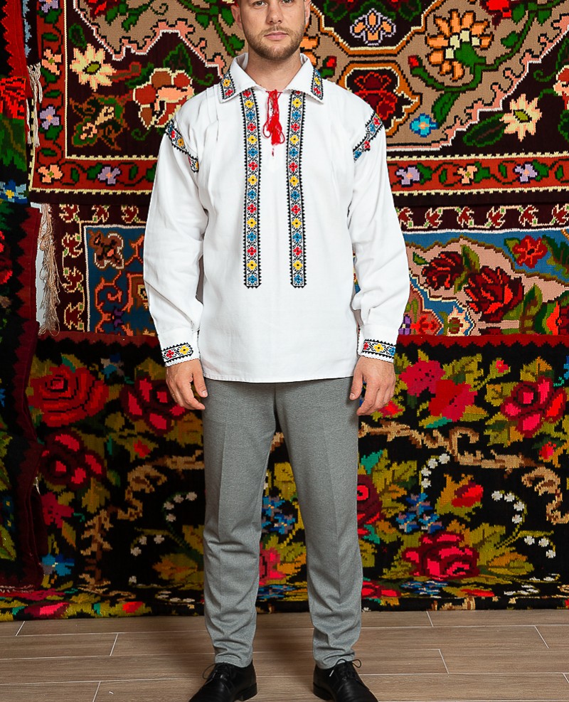 Camasa populara barbat tricolor