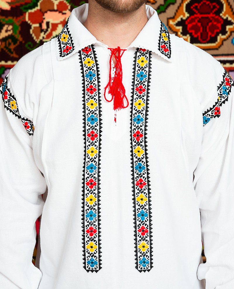 Camasa populara barbat tricolor