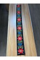 Brau lat bărbătesc cu motive florale lat 12 cm , lungime 110 cm Brau lat bărbătesc cu motive florale lat 12 cm , lungime 110 cm
