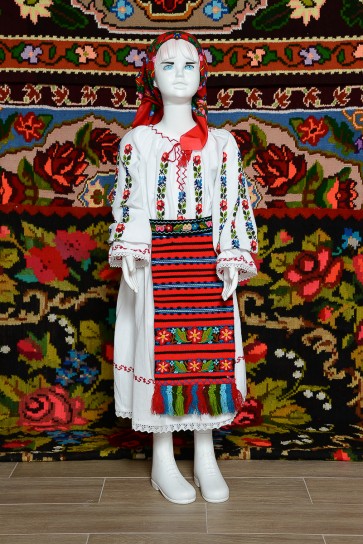 Costum traditional popular fata Somes