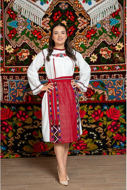 Costum popular femeie – Dobrogea de Sud