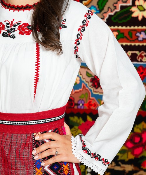 Costum popular femeie – Dobrogea de Sud