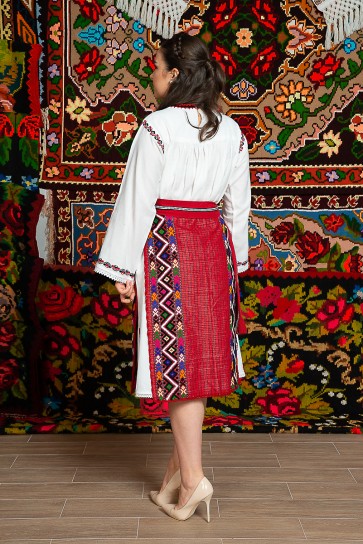 Costum popular femeie – Dobrogea de Sud