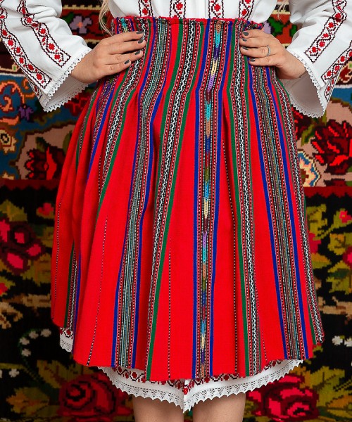Costum popular femeie Oltenia Olguta