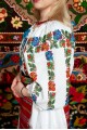Costum popular femeie - Salauta cu margele