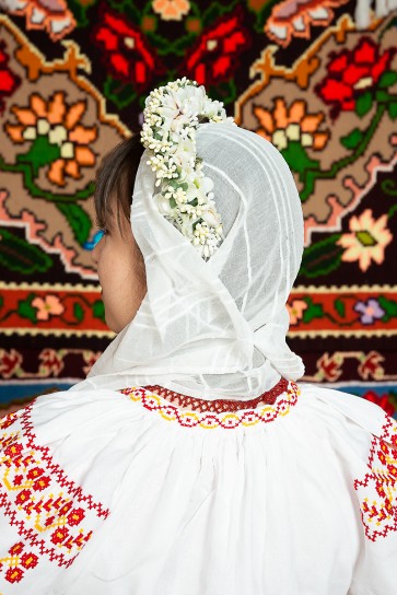 Costum popular femeie Muntenia, Calarasi - Camelia