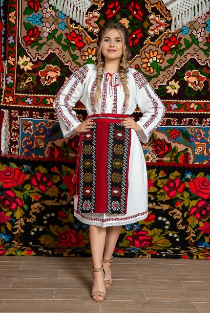 Costum popular femeie Muntenia - Ileana