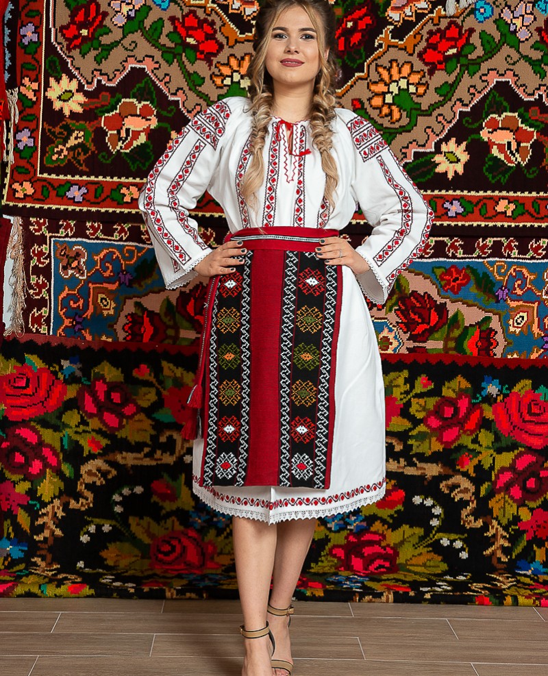 Costum popular femeie Muntenia - Ileana
