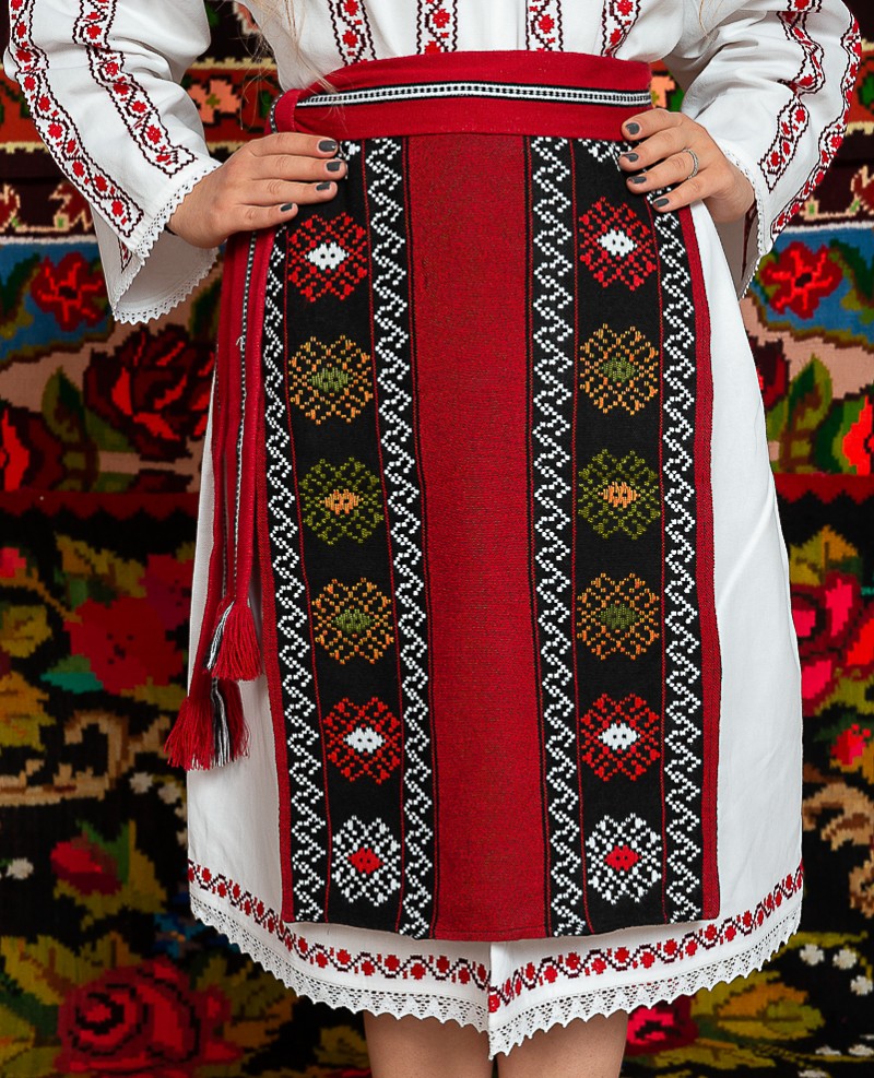 Costum popular femeie Muntenia - Ileana