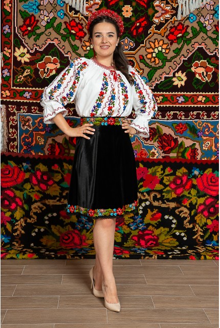 Ie/Camesa cu maneca lunga - Garofita