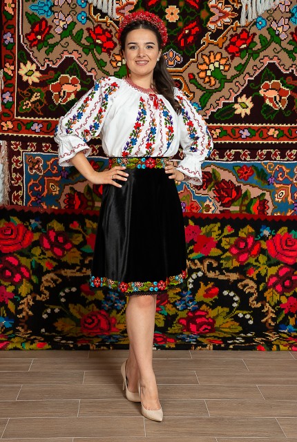 Ie/Camesa cu maneca lunga - Garofita