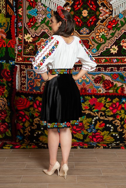 Ie/Camesa cu maneca lunga - Garofita