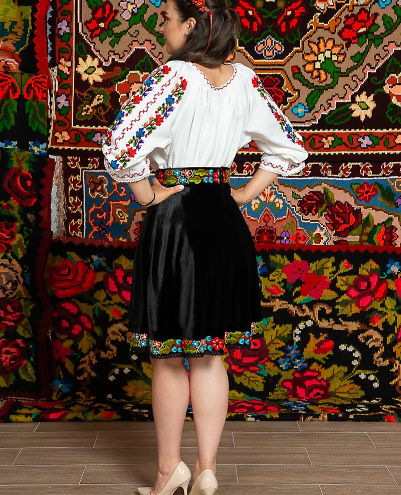 Ie/Camesa cu maneca lunga - Garofita