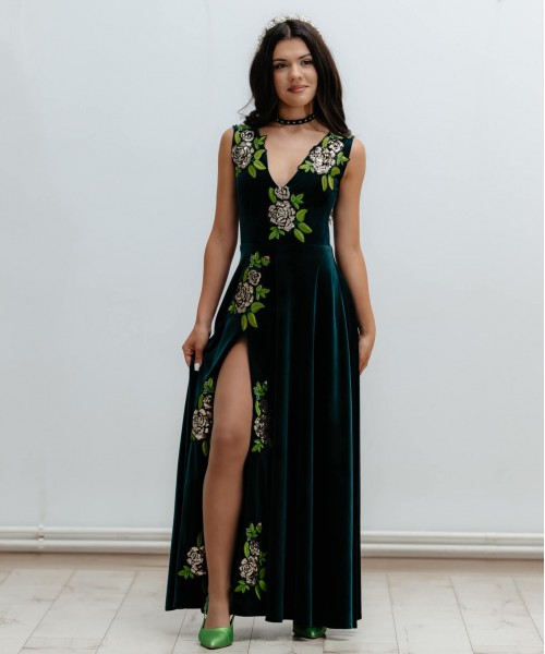 Rochie Anca - Verde Smarald