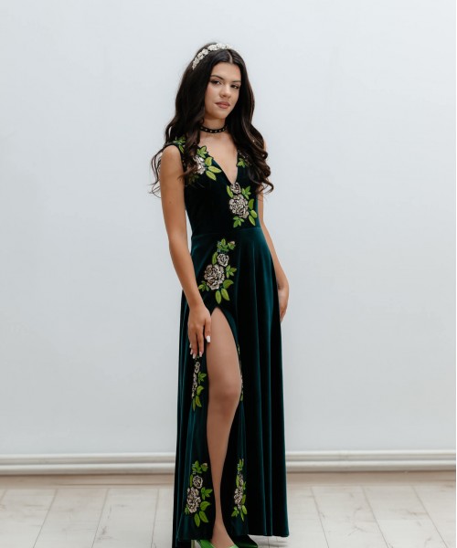Rochie Anca - Verde Smarald