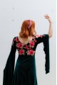 Rochie Stefana - verde smarald