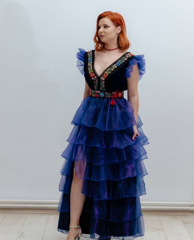 Rochie Julie - albastra