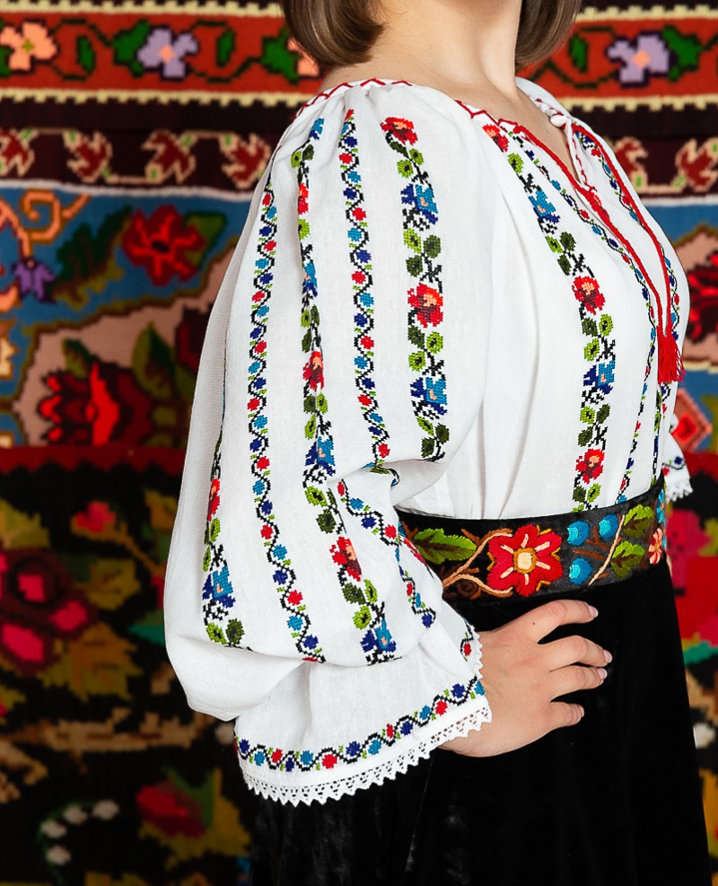 Ie/Camesa cu maneca lunga - Somes cu rauri