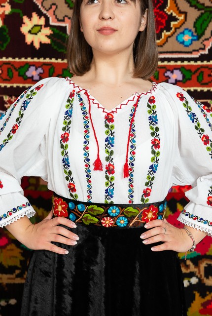 Ie/Camesa cu maneca lunga - Somes cu rauri