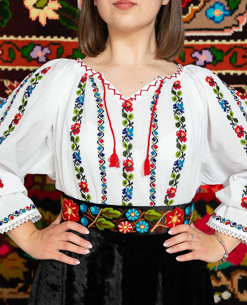 Ie/Camesa cu maneca lunga - Somes cu rauri