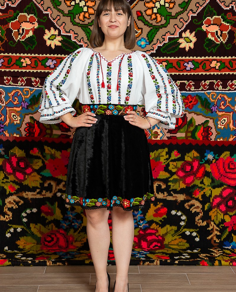 Ie/Camesa cu maneca lunga - Somes cu rauri