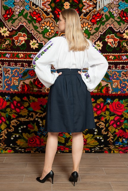 Ie/Camesa cu maneca lunga - Violeta