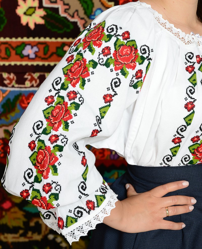 Camesa Virginia cu maneca lunga