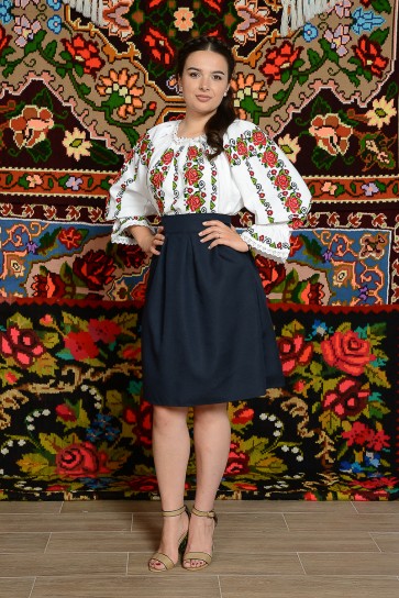 Camesa Virginia cu maneca lunga