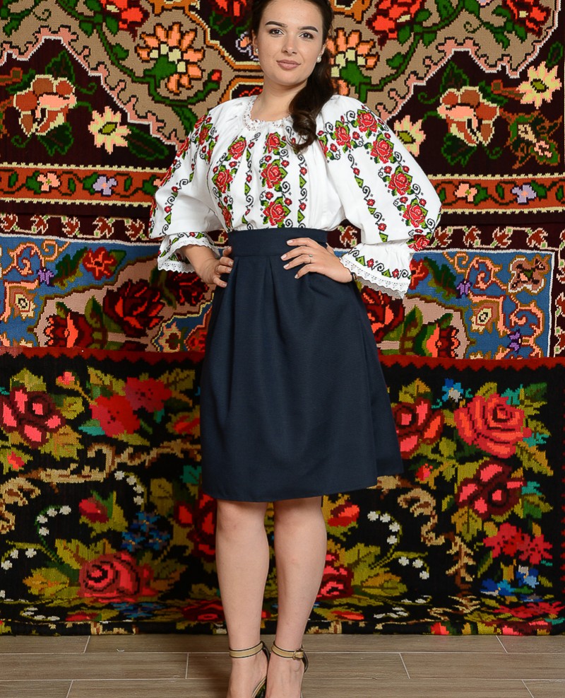 Camesa Virginia cu maneca lunga