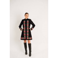 Palton Viorica negru